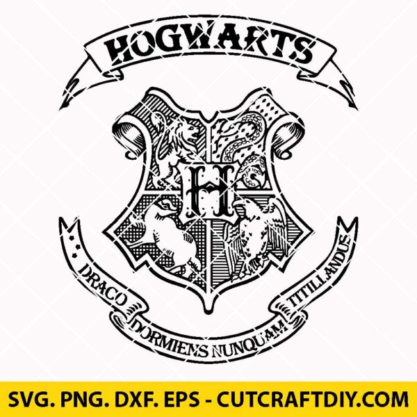 Hogwarts Logo SVG