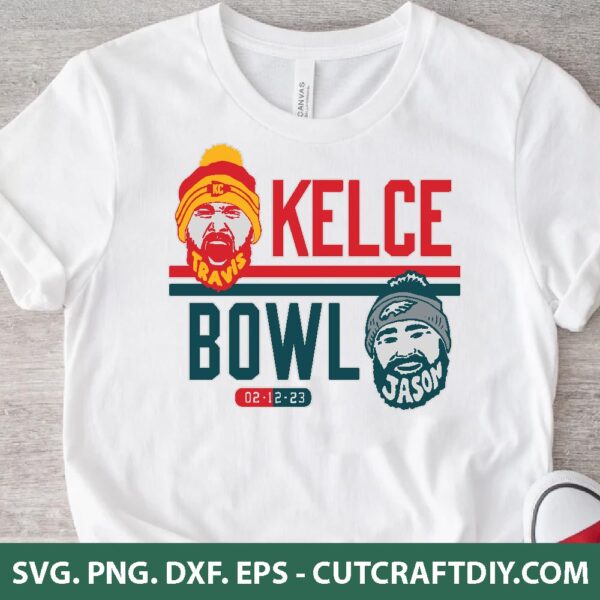 Kelce Bowl SVG