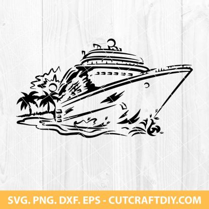 Cruise Ship SVG