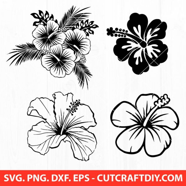 Hawaiian Flower SVG Bundle