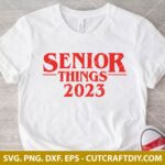 Senior Things 2023 SVG