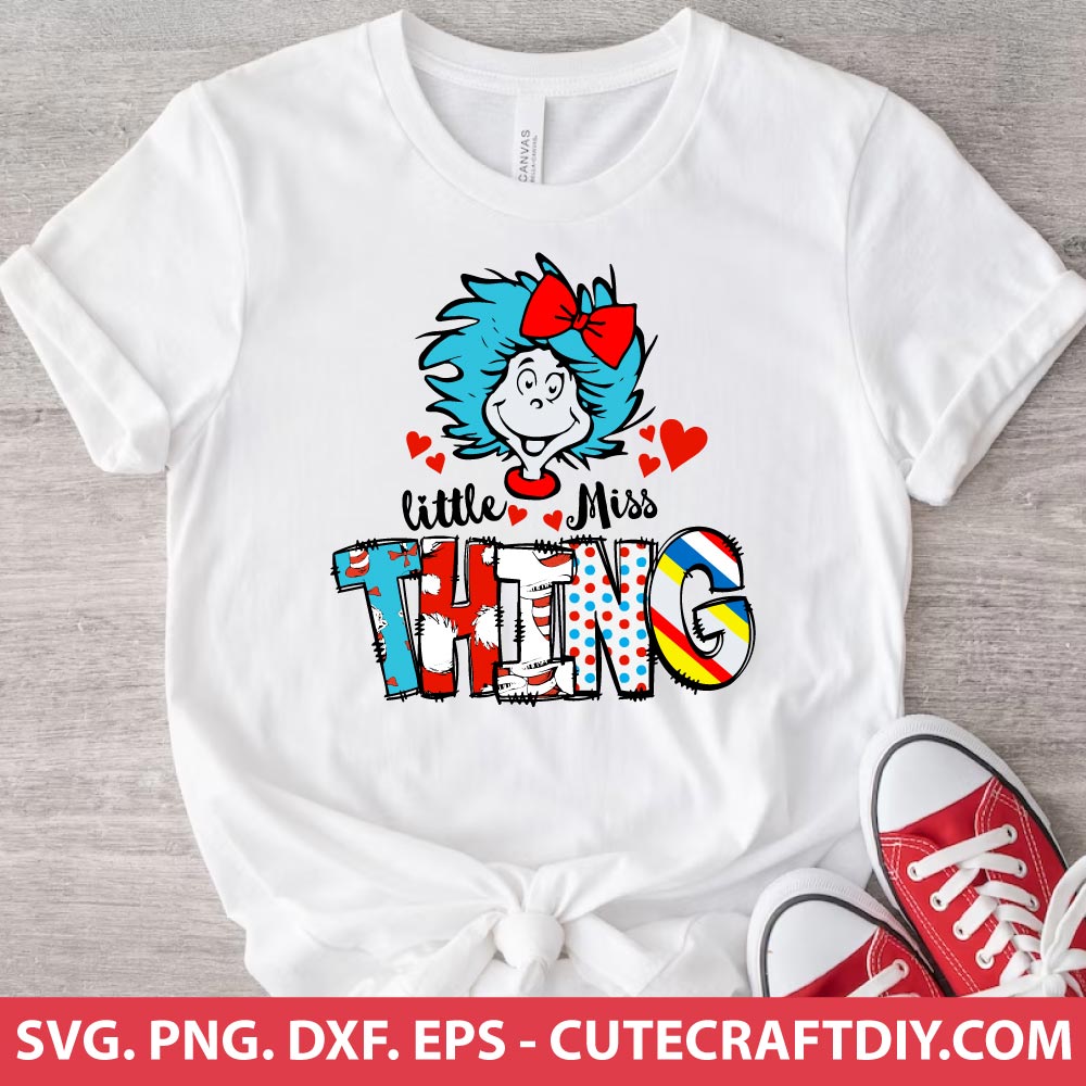 Little Miss Thing SVG