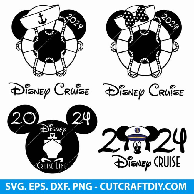 Disney Cruise 2024 SVG