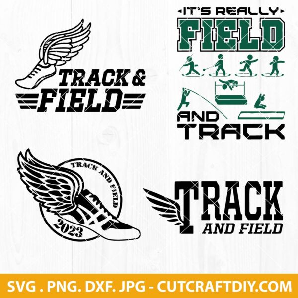 Track And Field SVG