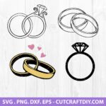 Wedding Ring SVG Bundle