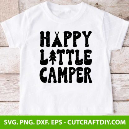 Happy Little Camper SVG