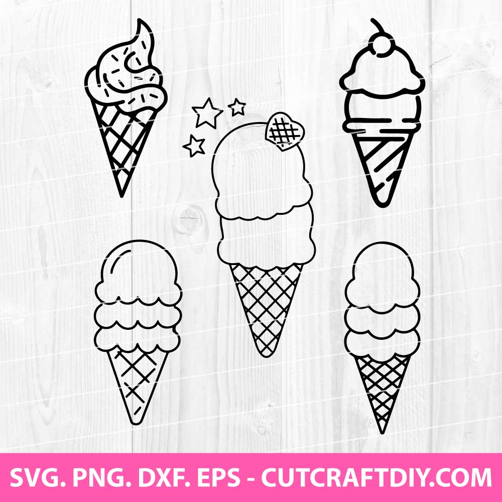 Download Ice Cream Cone SVG