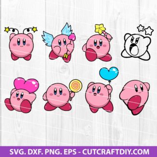 Kirby Super Star SVG