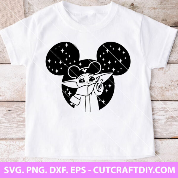 Disney Star Wars Baby Yoda SVG