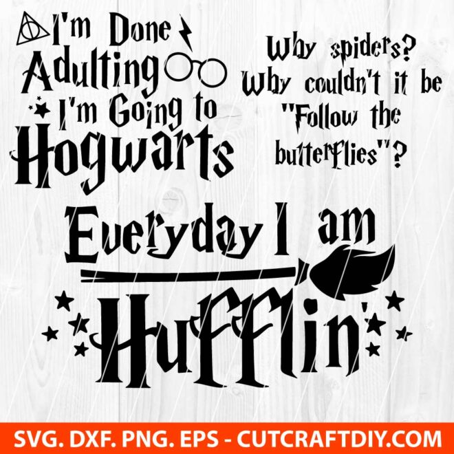 Harry Potter Quotes SVG