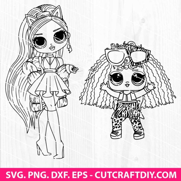 LOL Surprise Dolls SVG