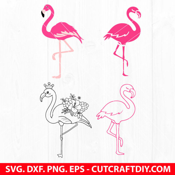 Flamingo SVG Bundle