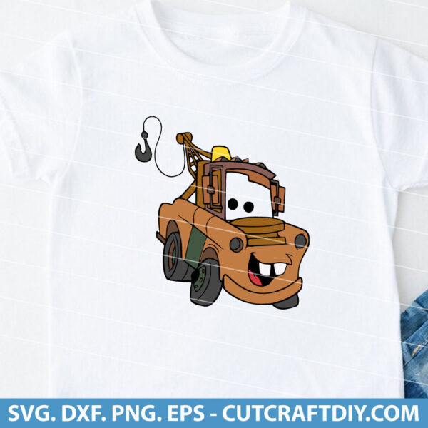 Tow Mater SVG