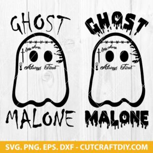 Ghost Malone SVG