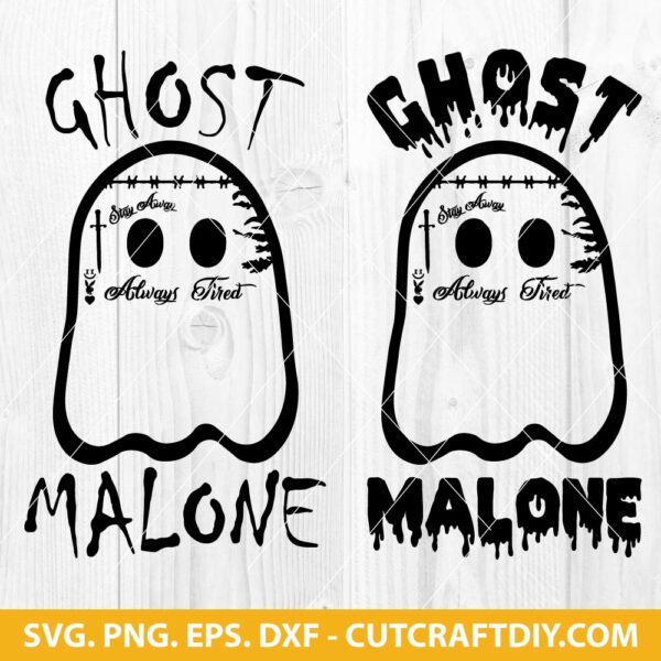 Ghost Malone SVG