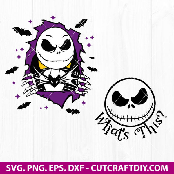 Jack Skellington SVG Bundle