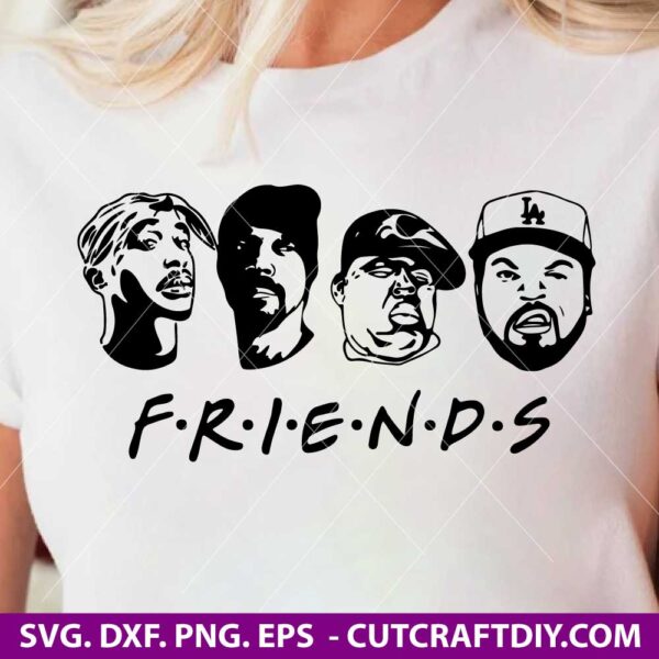 Hip-Hop Friends SVG