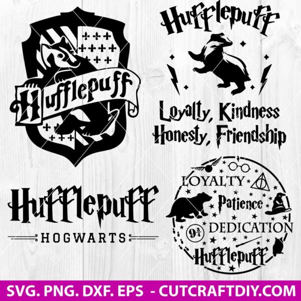 Hufflepuff SVG Bundle