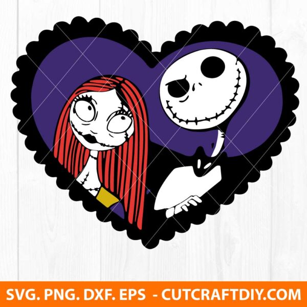 Jack And Sally SVG