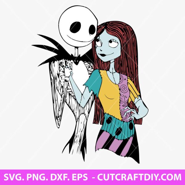 Jack And Sally SVG