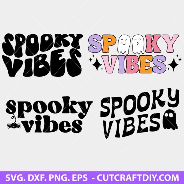 Spooky Vibes SVG