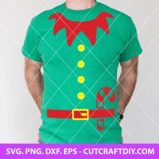 Christmas Elf Costume SVG