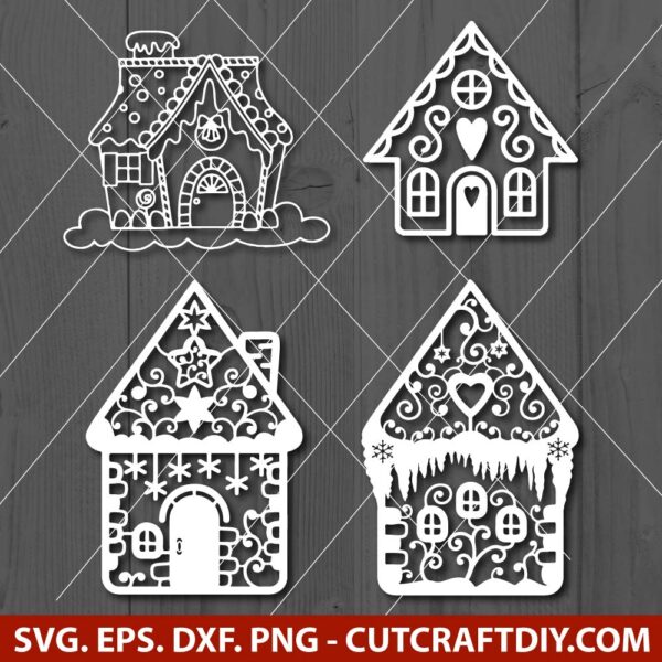 Gingerbread House SVG