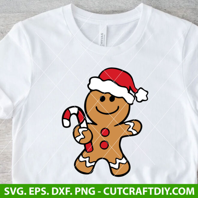 Gingerbread Man SVG