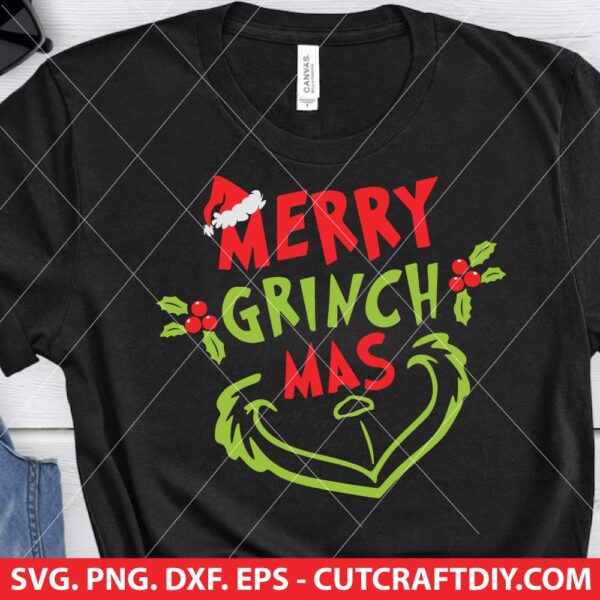 Merry Grinchmas SVG