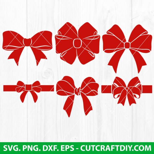 Christmas Bow SVG