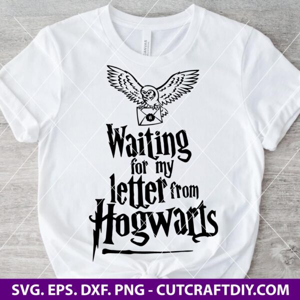 Waiting for My Letter to Hogwarts SVG