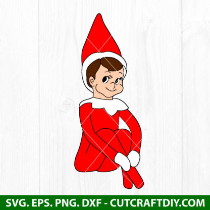 Elf on the Shelf SVG Cut File, Holiday SVG, Christmas SVG