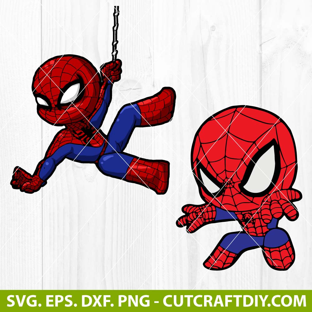 Baby Spiderman SVG Bundle