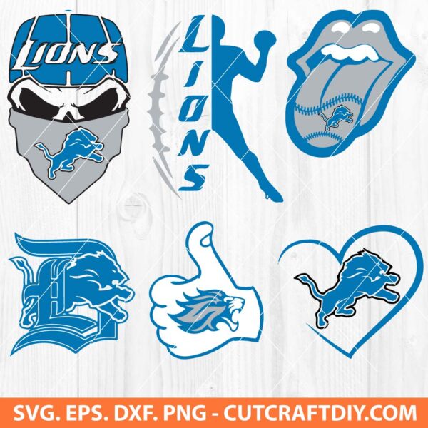 Detroit Lions SVG