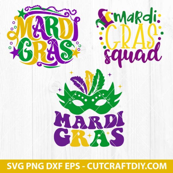 Mardi Gras SVG Bundle