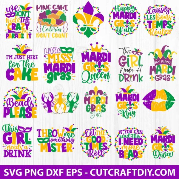 Mardi Gras SVG