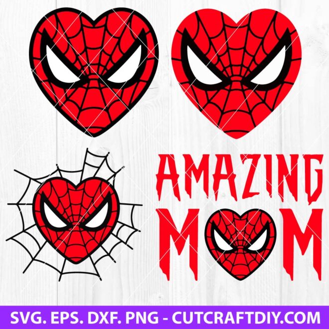 Spiderman Valentine's day SVG