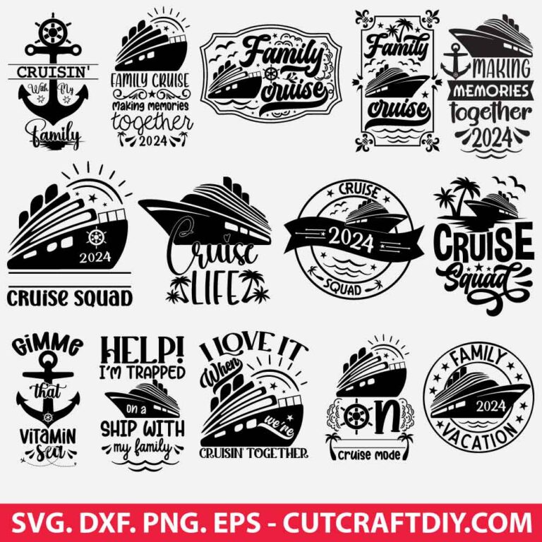 Cruise Ship SVG, Cruise Ship 2024 SVG, Funny Cruise Shirts