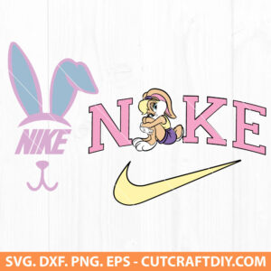 Nike Lola Bunny Easter Rabbit Bunny SVG Bundle