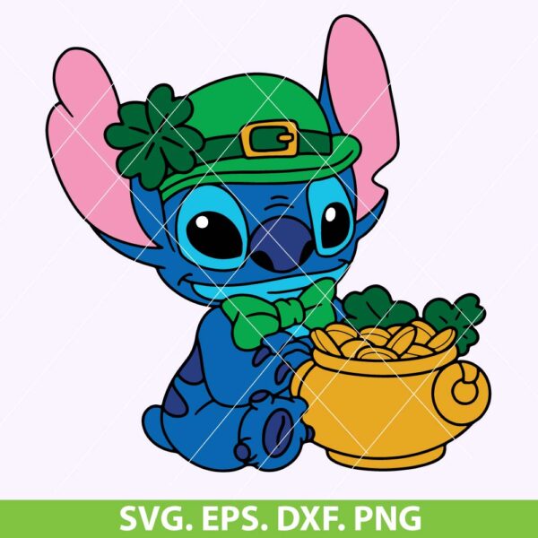 St. Patrick's Day Stitch SVG