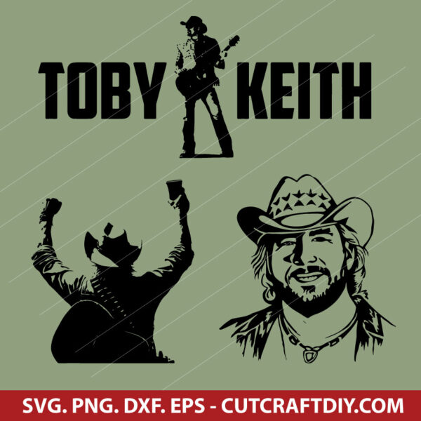 Toby Keith SVG Bundle