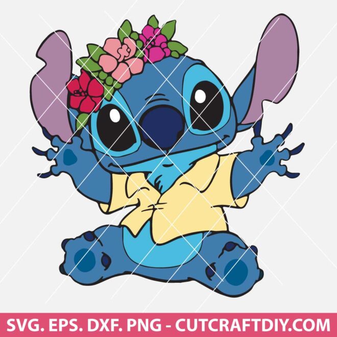 Disney Baby Stitch SVG