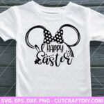 Minnie Mouse Happy Easter SVG