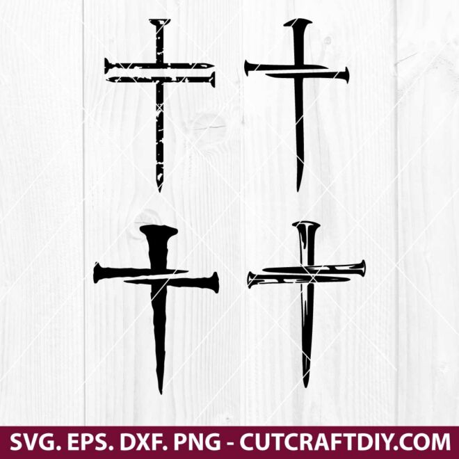 Nail Cross SVG