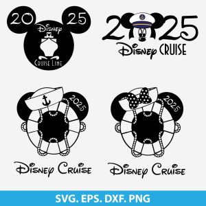 Disney Cruise 2025 SVG