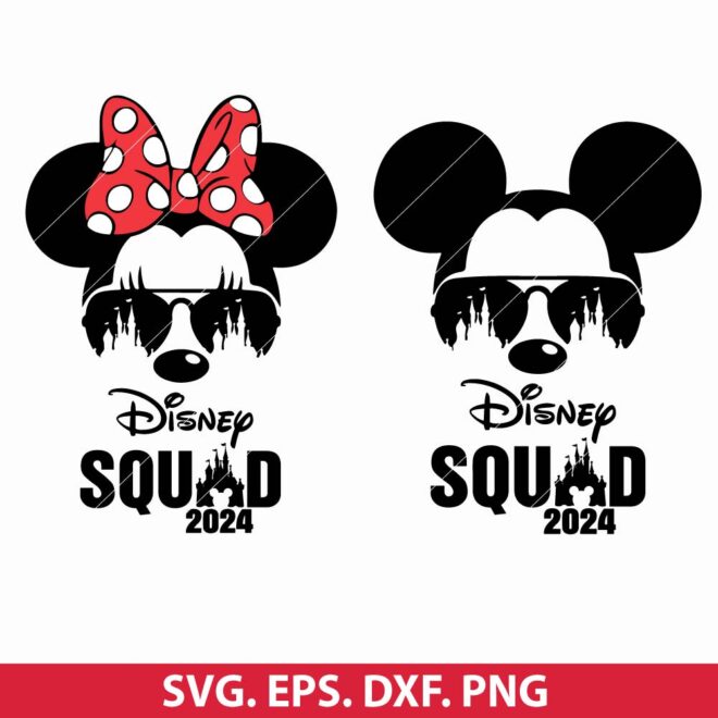 Disney Squad 2024 SVG