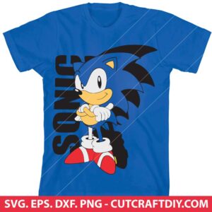 Sonic Svg Cut File for Cricut