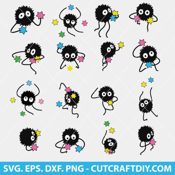 Soot Sprites Svg design