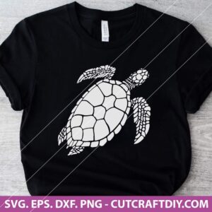 Sea Turtle SVG Design