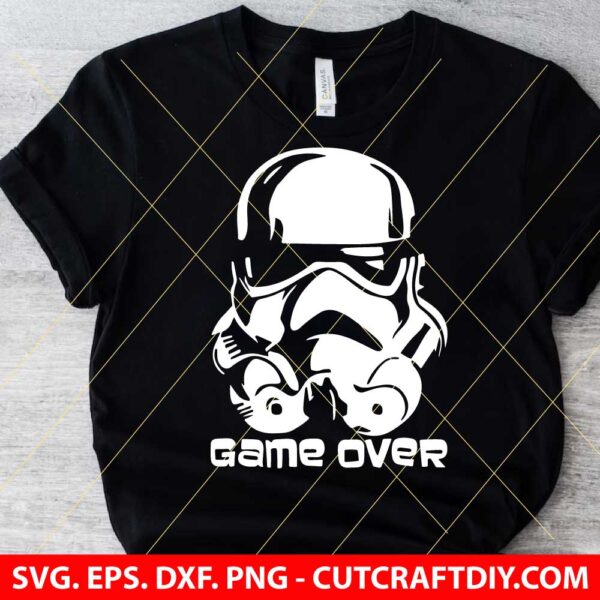 Game Over Star Wars SVG